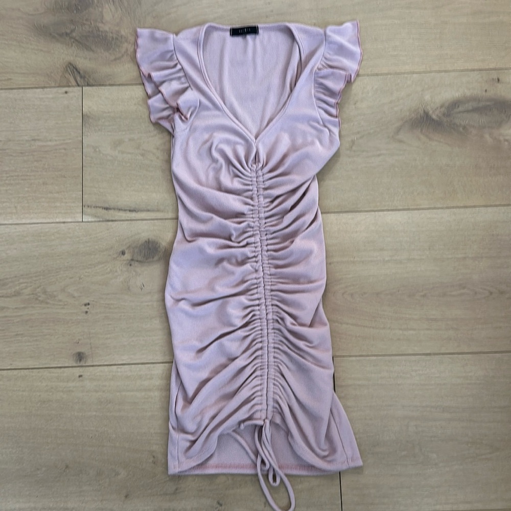 21 Saints Flutter sleeve dress.